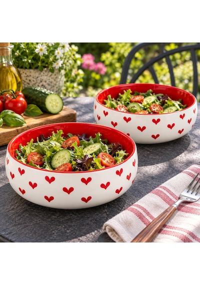 El Yapimi Seramik Salata Kasesi, Yulaf Granola Ve Kahvaltı Kasesi, Sağlıklı Beslenme Ve Diyet Kabı, Smoothie Bowl, Açai Bowl, Çorba Servis Kabı, Orta Boy Kase, Mikrodalga Uyumlu, Red Love Çok renkli El Yapimi Seramik Salata Kasesi, Yulaf Granola Ve Kahvaltı Kasesi, Sağlıklı Beslenme Ve Diyet Kabı, Smoothie Bowl, Açai Bowl, Çorba Servis Kabı, Orta Boy Kase, Mikrodalga Uyumlu, Red Love Çok renkli