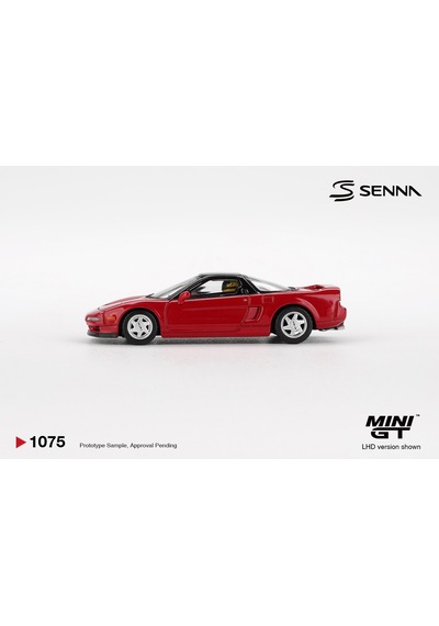 Mini Gt 1:64 Honda Ns-x Prototype 1989 Ayrton Senna Sürücü Figürlü Mgt01075 Kırmızı