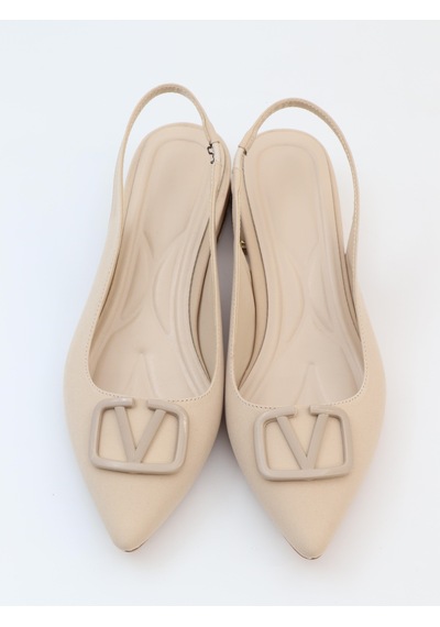 Nesilshoes Nesil Shoes Ceylan 801 Ten Saten Tokalı Kadın Sandalet