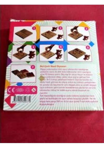 Bul-Çevir Oyunu Ahşap