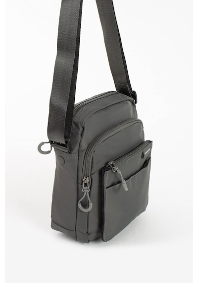 Sanmorris Unisex 5 Bölmeli Suya Dayanıklı Paraşüt Kumaş Organizer Çanta 25x21 gri
