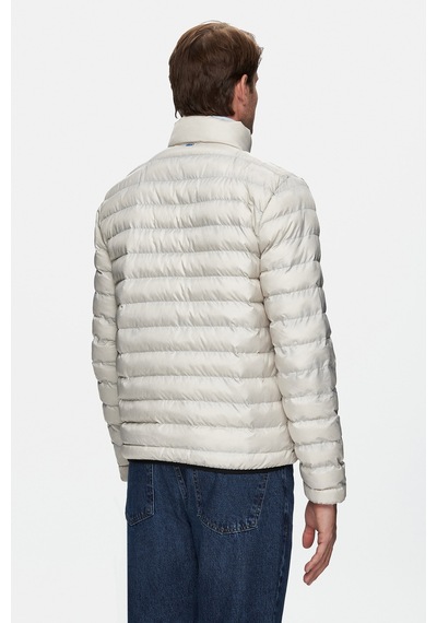 Ucla Northwın Bej Fermuarlı Ve Cepli Polyester Standard Fit Erkek Mont - Bej
