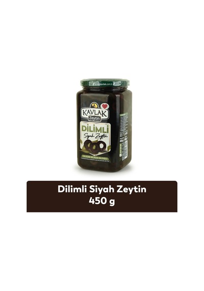 450 Gr Siyah Dilimli Zeytin