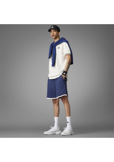 Adidas Herıtage Polo Erkek Polo Yaka Tişört Jc6746 Jc6746 Bey Beyaz