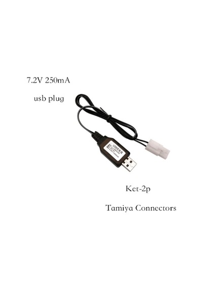 7.2 v Oyuncak Araba Batarya Şarj Cihazı Usb