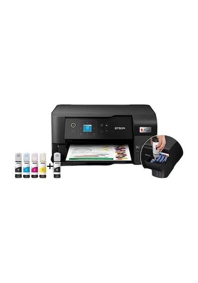 Epson L3560 Renkli Mürekkep Tanklı Çok Fonksiyonlu Yazıcı Uyumlu Mürekkepli