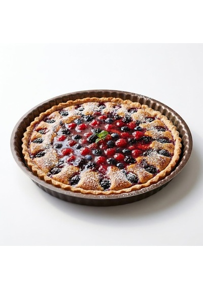Papilla Nirvana Turta Ve Kek Kalıbı - 32 Cm Dev Boy Metalik Kahve Kırçıllı Yanmaz Yapışmaz Çok Renkli