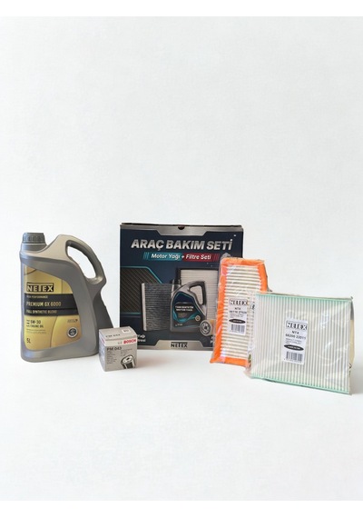 Netex Standart Bakim Seti Renault Symbol 1461cc Dizel Dci 75ps Model Yili : 2013-2016 Ntx Bkm Ec