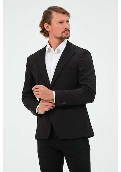 Bonesti Erkek Slim Fit Blazer Ceket Siyah
