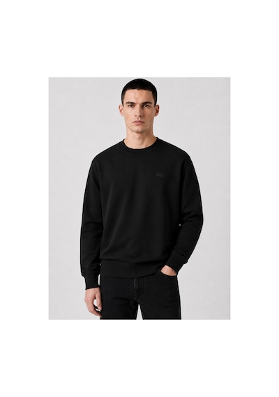 Levi's Erkek Bisiklet Yaka Orıgınal Housemark Siyah Sweatshirt - 00auv-0000