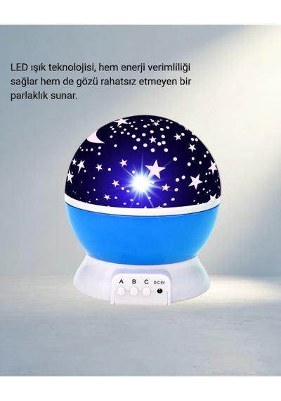 Yumuşak Işıklı Led Gece Lambası 6 Renk Seçenekli Çocuklar İçin .