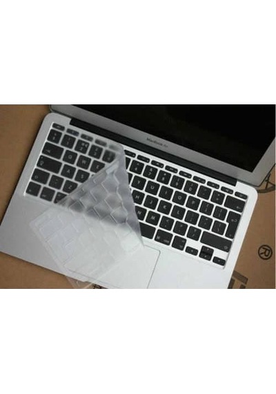 Apple Uyumlu MacBook Si̇Li̇Kon Klavye Koruyucu Tr