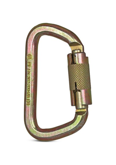 Yoke Çelik Karabina Sarı Galvaniz N-268g-26560