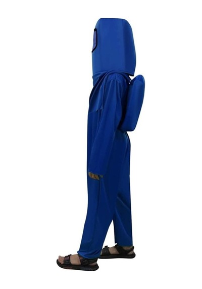 Kostümsarayı Among Us Cosplay Uzaylı Astronot Kostümü Mavi