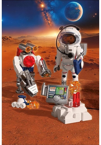 Playmobil Esa Astronaut With Robot 72014