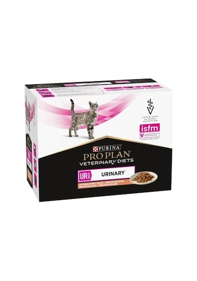 Pro Plan Veterinary Diets Ur Urinary Somonlu Yaş Kedi Maması 85 Gr X 10 Adet