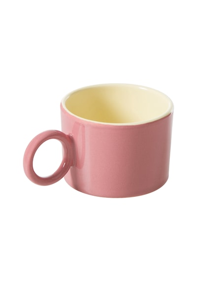 Mudo Home Colourful Kupa - Pembe 205ml Çok Renkli