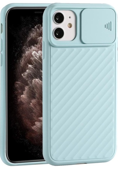 Teknomoda Apple Uyumlu iPhone 11 Kamera Korumali Sürgülü Silikon Kilif 561434588