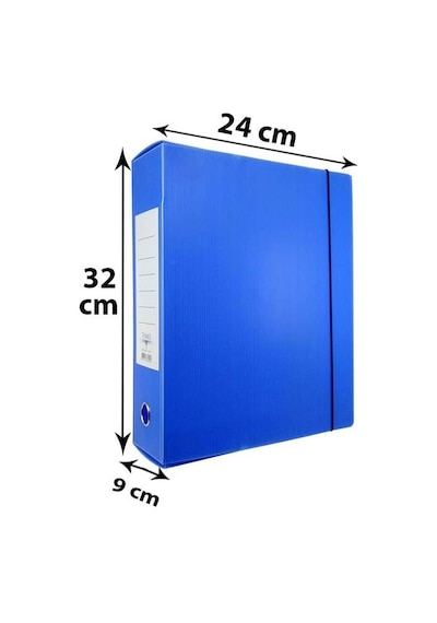 Arşiv ve Proje Kutusu 24 x 32 x 9 CM Mavi 10’lu