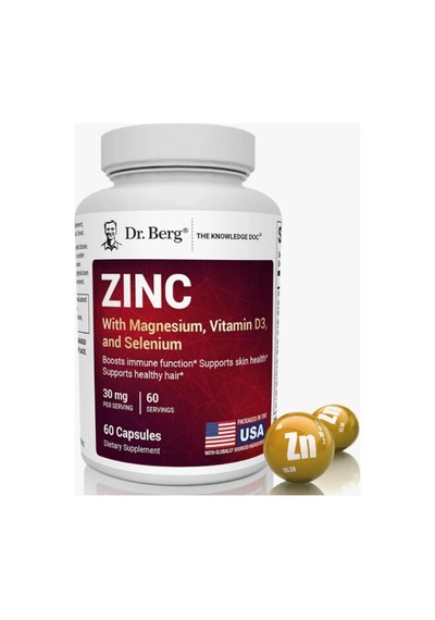 Dr.berg Zınc 60mg Per Servıng 60 Kapsül
