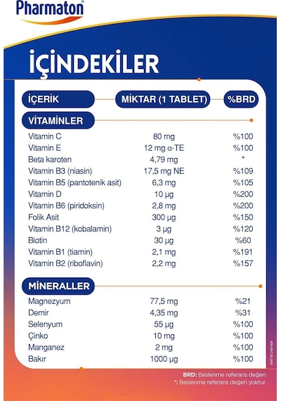 Pharmaton Essential Men 30 Tablet 2 Adet
