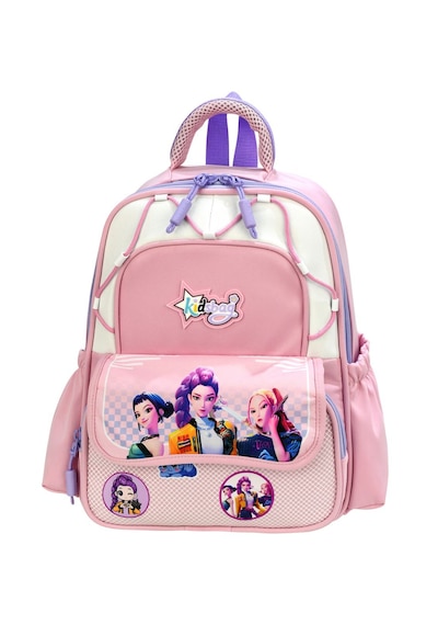 K-pop Baskılı Lüx Anaokulu Çantası Pembe