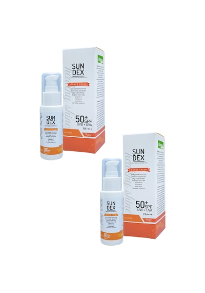 Sundex Healthy Shine Kuru Ciltler İçin Yüz Güneş Kremi SPF50+ 2 x 50 ML