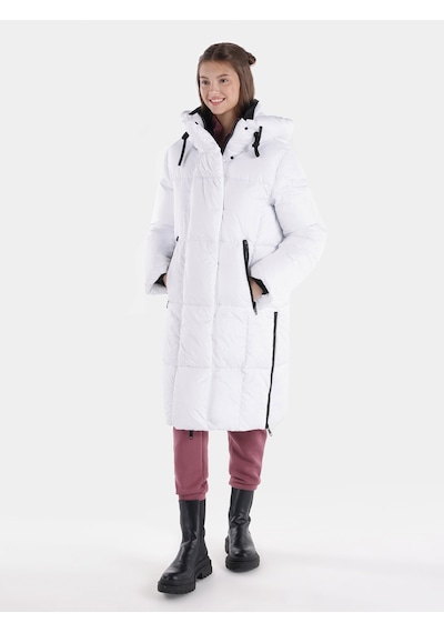 Colin's Colins Regular Fit Beyaz Kadın Kaban Cl1065795 Beyaz