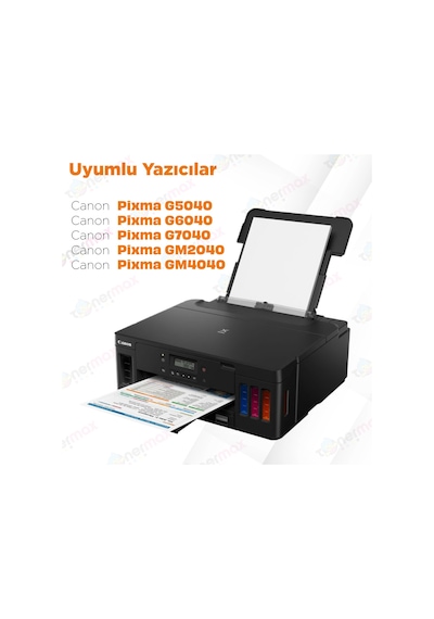 Canon Pixma Gm2040 Uyumlu Mürekkep Takımı / Canon Gı-40 /gm2040
