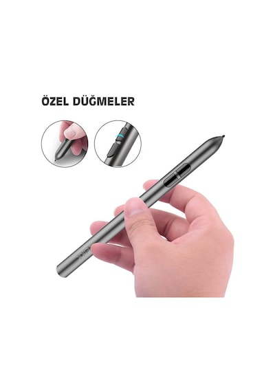 Veikk S640 ve A30 Grafik Tabletler İçin 8192L Pilsiz Kalem