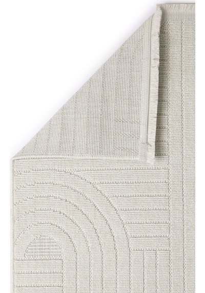 Seyran Loopy 623 Krem Halı Ince Mutfak Kilim Salon Kesme Halı Yolluk Krem