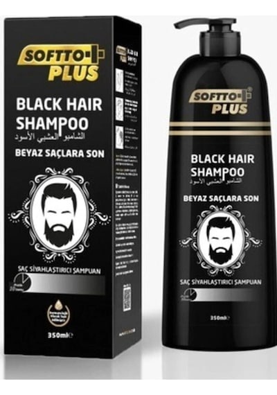 Beyaz Kapatıcı Güçlü Siyah Saçlar Için Kapatıcı Renk Veren Şampuan 350 Ml