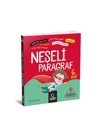 Arı 6. Sınıf Neşeli Paragraf Arı Yayınları