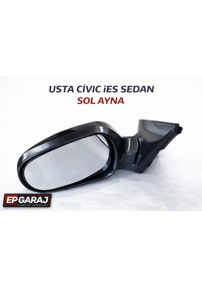 Honda Civic İes 1996-2001 Model Sedan Uyumlu Sol Ayna