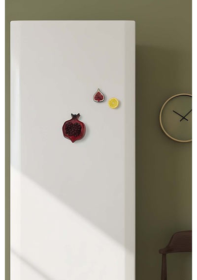 Nar Detaylı Dekoratif Magnet