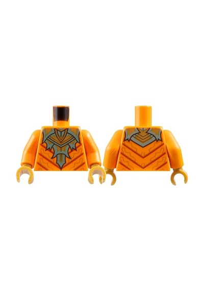 Minifigür Parçaları: Torso, Vücut, Gövde: 973pb5829c01