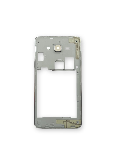 Samsung On7 Kasa Samsung Galaxy Uyumlu On7 Gri Renk Sm-g600 Orta Kasa Çıtalı On Off Ses Plastik Kamera Lensi Açık Gri