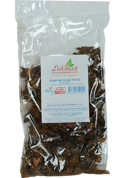Lokman Avm Nar Çiçeği Doğal 100 G