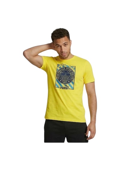 Fenerium Puma Fenerbahçe Logo Sarı Tshırt Sarı
