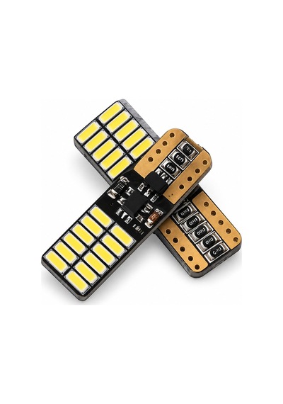 Trobus Park Ampulü T10 Canbuslu 24 Ledli 2'li Set Buz Mavi