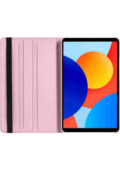 Xiaomi Redmi Pad Se Uyumlu 8.7 İnç Fuchsia 360 Dönebilen Standlı Kılıf Dönerli Kılıf