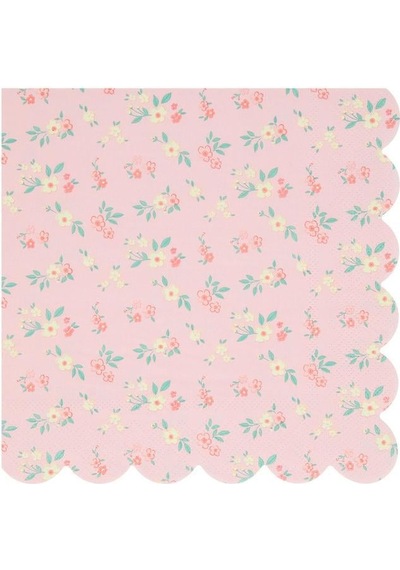Meri Meri - Vintage Ditsy Peçete - L - 16 Adet