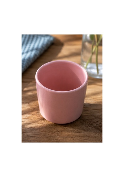 Pembe Seramik Kupa 175 Ml Minimal Kahve Kupası Çay Fincanı Espresso Ve Türk Kahvesi Bardağı Pembe - 902348304 Pembe