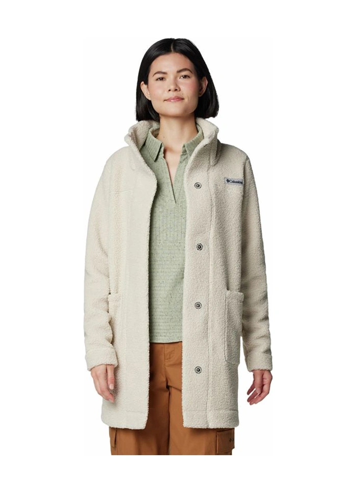 Columbia Panorama Long Jacket Bej Kadın Outdoor Polar Ceket Al1333 Bej