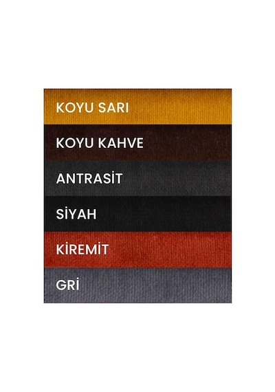 Fabric Design Gauze Fabric Design Kadife Serisi Kırlent, Yastık Kılıfı Koyu Sarı, 40 X 40 Diğer