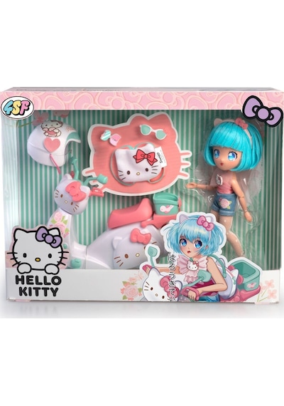Hktf3000 Hello Kitty Manga Bebek Ve Pretty Pink Scooter Diğer