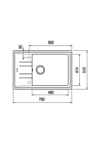 Teka Stone 60 Stg Beyaz Granit Eviye Sağ Sol Kullanılabilir