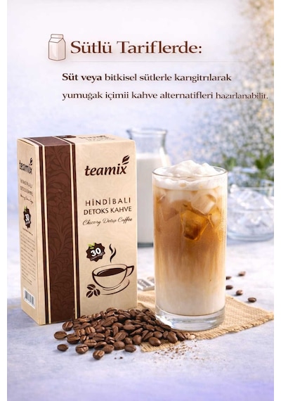 Form Kahve Detox Coffe Hindibalı 30 Stick Poset Hindibağlı Kakaolu Yumuşak Içimli Form Kahve Diğer