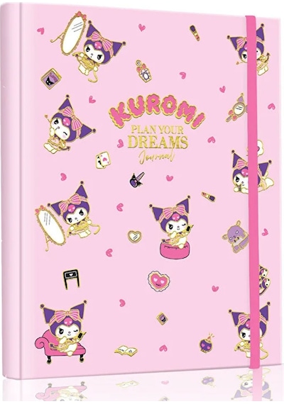 Victoria's Journals Kuromi Gizli Spiralli Sert Kapak 17x24 96 Yaprak Planlayıcı 524-1855 Model-12