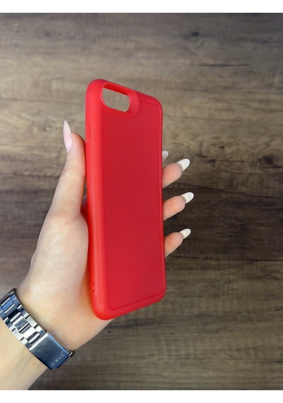 Apple Uyumlu iPhone 6/7/8 Plus Silikon Kılıf Xfab Kırmızı